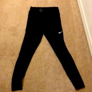 Nike DriFit, Womens, Mid rise Leggings, Medium, Black